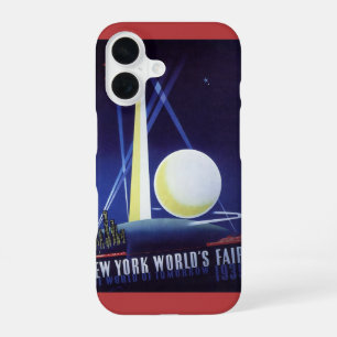 New York City World's Fair in 1939, Vintage Travel iPhone 16 Case