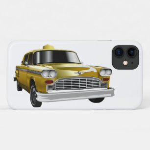 New York City Yellow Vintage Cab Case-Mate iPhone Case