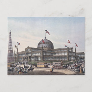 New York Crystal Palace Postcard