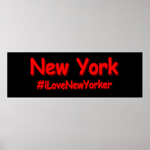 "New York" Cute Design. Buy Now Poster