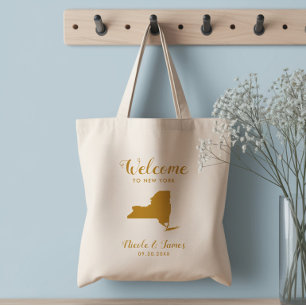 New York Destination Wedding Welcome Bag Tote
