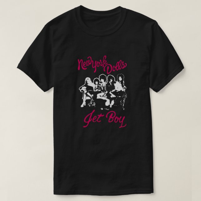 New York Doll's (Pink) T-Shirt (Design Front)