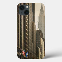 New York, E 42 St and Chrysler Building