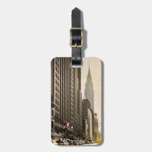 New York, E 42 St and Chrysler Building Luggage Tag
