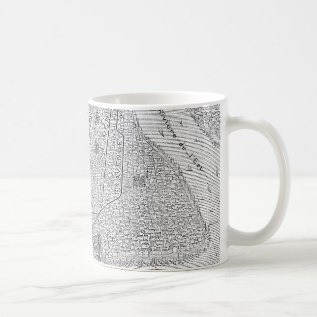 New York: El Train, C1878 Coffee Mug (Right)