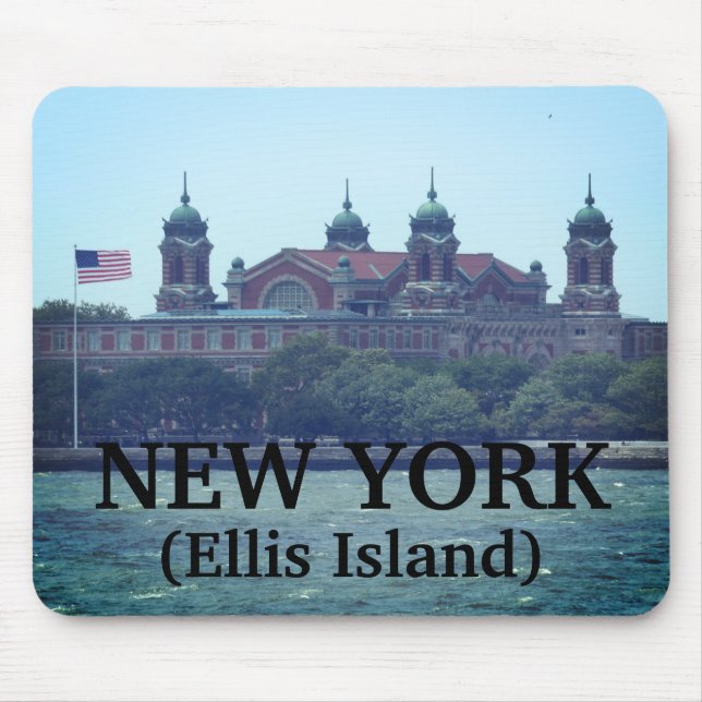 New York Ellis Island Mouse Pad (Front)