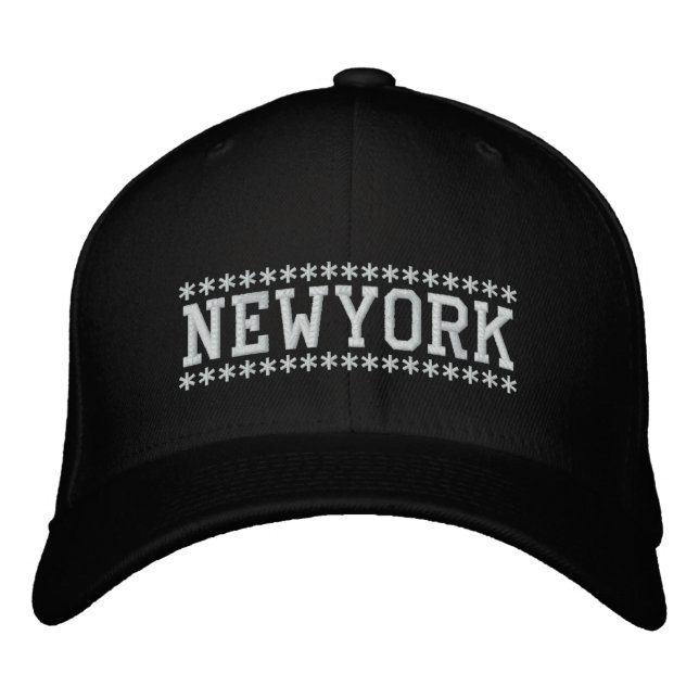 New York Embroidered Hat (Front)