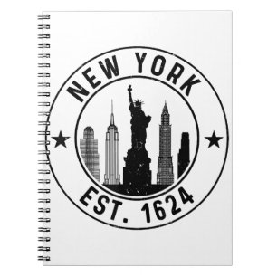 New York Est. 1624 New York City Lover Nyc  Notebook