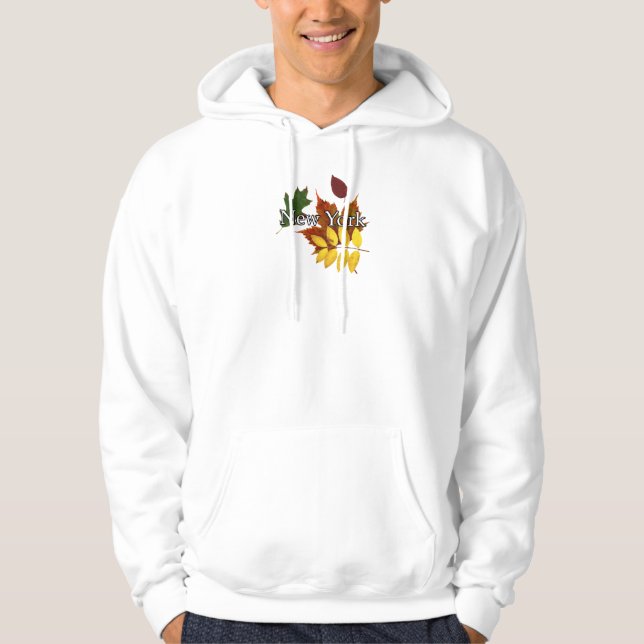 NEW YORK FALL COLORS HOODIE (Front)