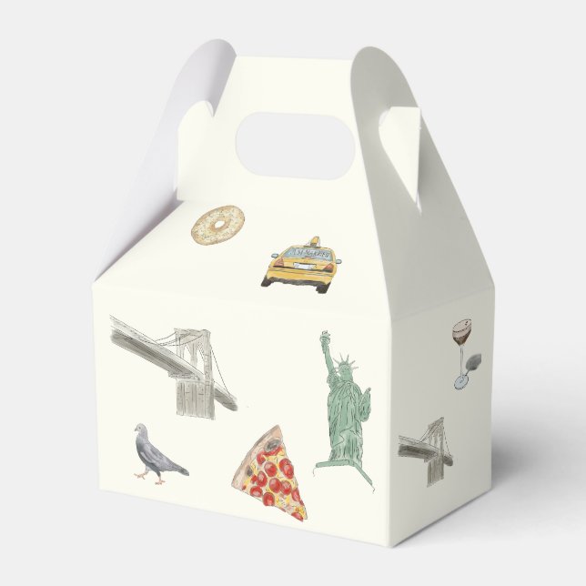 New York  Favour Box (Front Side)
