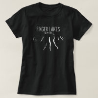 New York FInger Lakes Map Design