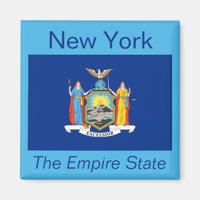 New York Flag Magnet (Front)