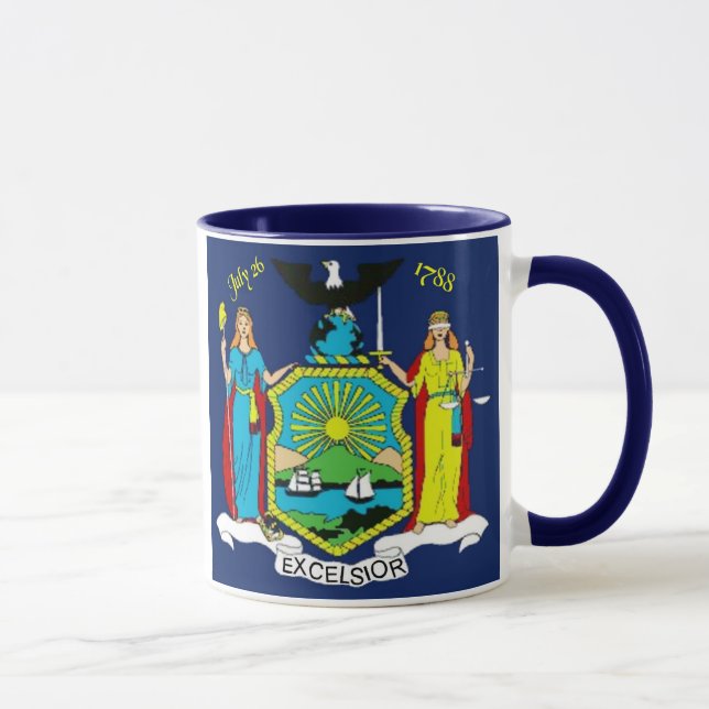 New York Flag Mug (Right)