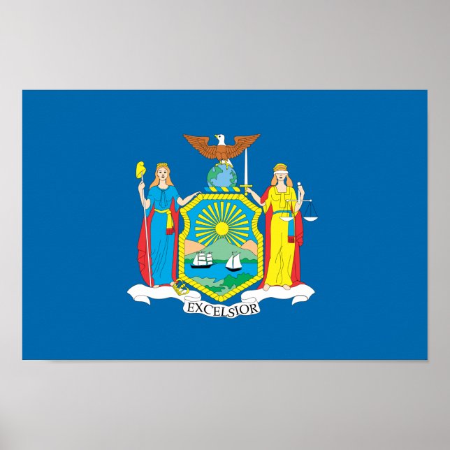 NEW  YORK Flag - Poster (Front)