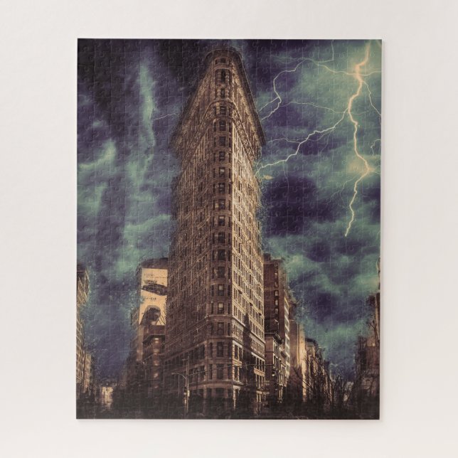 New York Flatiron Building. Jigsaw Puzzle (Vertical)