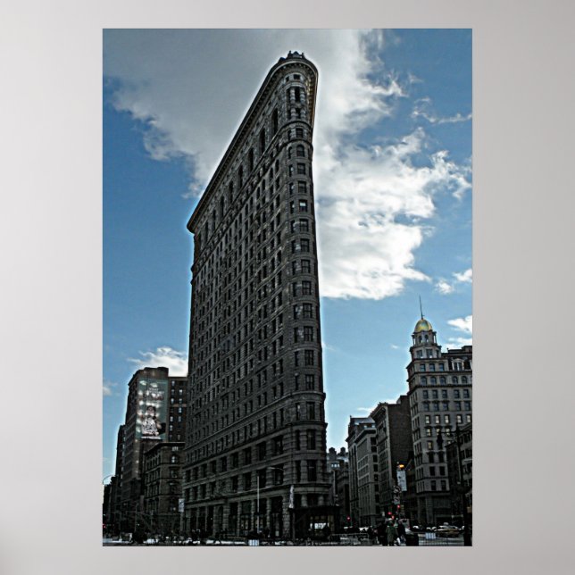 New York Flatiron Building Poster Print (Front)
