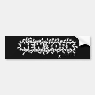 New York Flies Bumper Sticker