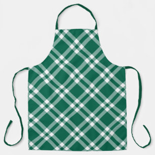 New York Football Plaid Apron