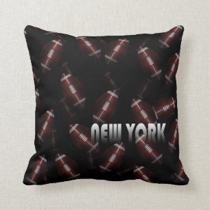New York Football Throw Pillow
