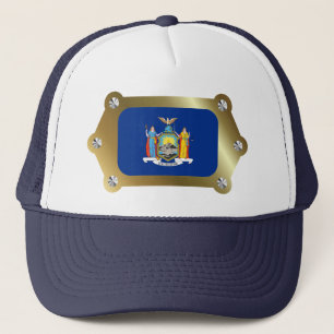 New York framed Flag Hat