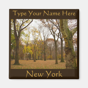 New York Fridge Magnet Personalised NYC Magnet
