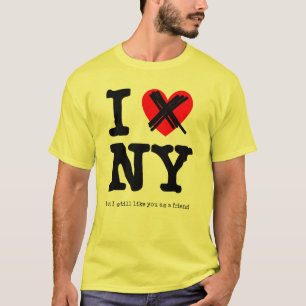 New York Friend Funny T-Shirt Humour