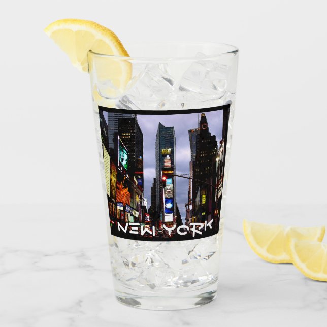New York Glasses Personalised New York Souvenirs (Front Ice)