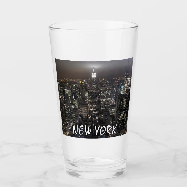 New York Glasses Personalised New York Souvenirs (Front)