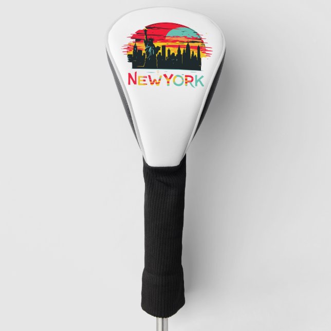 new york golf head cover (Front)