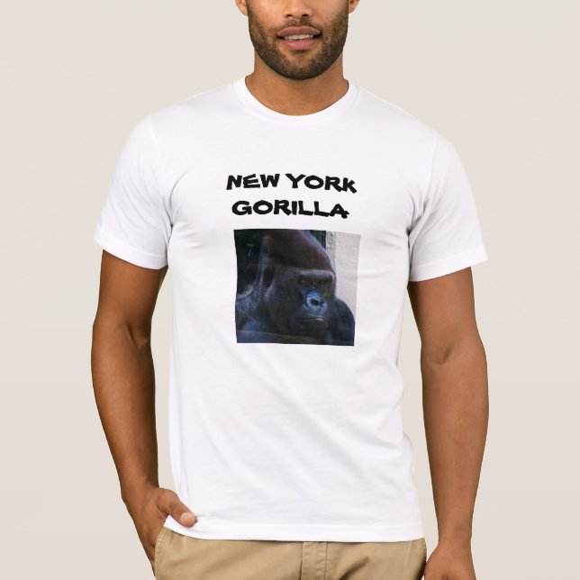 NEW YORK GORILLA man tee (Front)