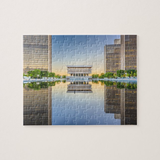 New York Government Buildings Capitol Hill America Jigsaw Puzzle (Horizontal)