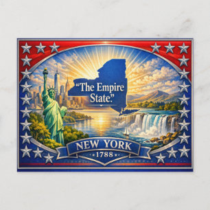 New York Greetings Postcard 