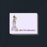New York Hanukkah Chanukah Gelt NYC Holiday Post-it Notes<br><div class="desc">Features an original marker illustration of a classic NYC landmark "dressed up" for the Jewish holidays!

Lots of additional illustrated post-it designs available. Don't see what you're looking for? Need help with customisation? Contact Rebecca to have something designed just for you.</div>
