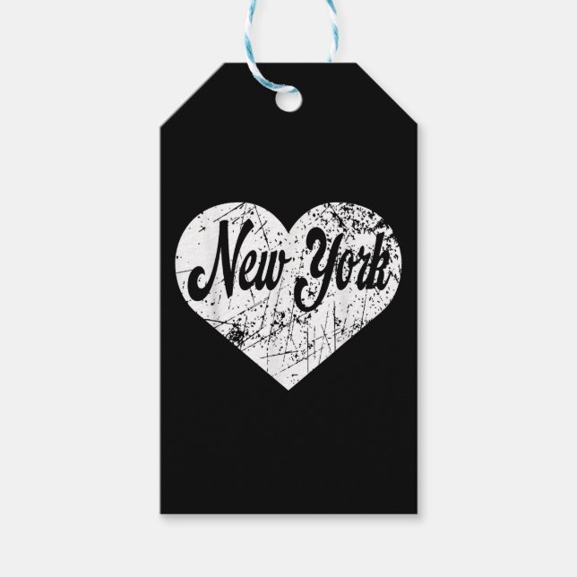 New York Heart  Gift Tags (Front)