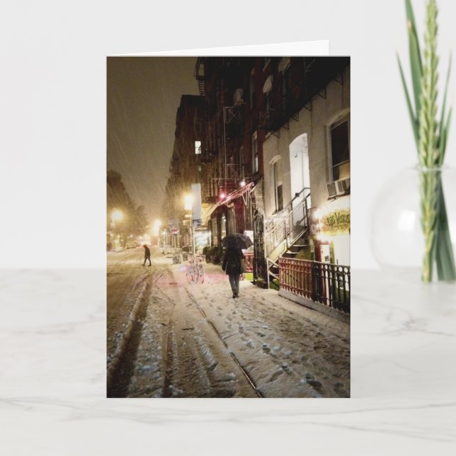 New York Holiday Card (Front)