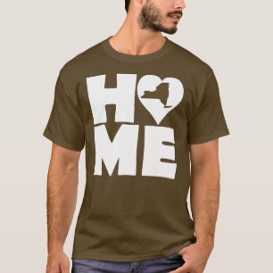 New York Home Heart State Tees T-Shirt