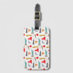 New York Icons Luggage Tag