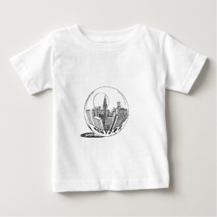 New York in a glass ball Baby T-Shirt