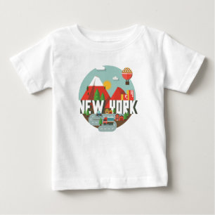 New York in Design Baby T-Shirt