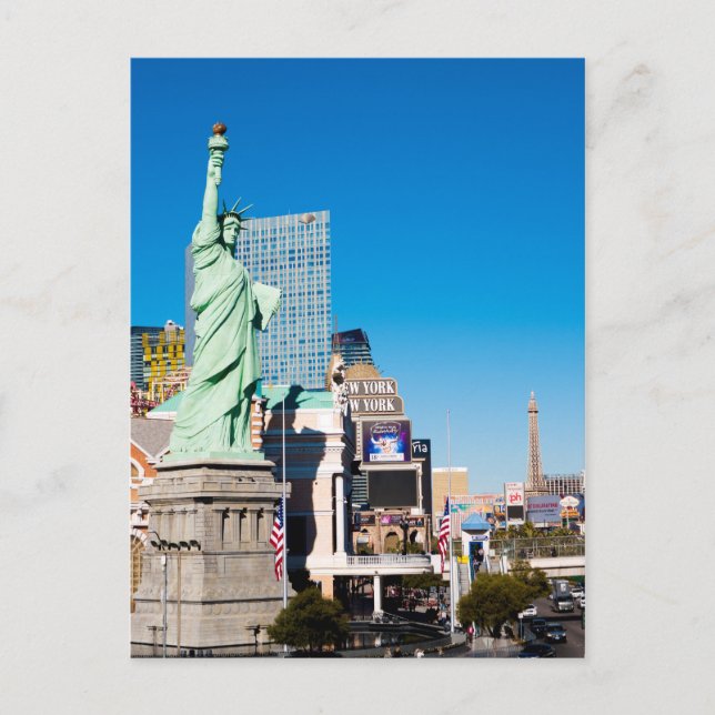 New York in Las Vegas on the Strip Postcard (Front)