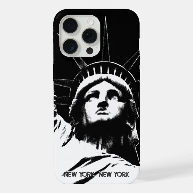 New York iPhone Case Custom Statue of Liberty Case (Back)