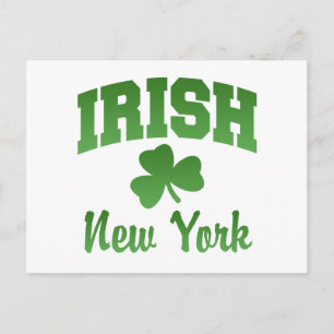 New York Irish Postcard