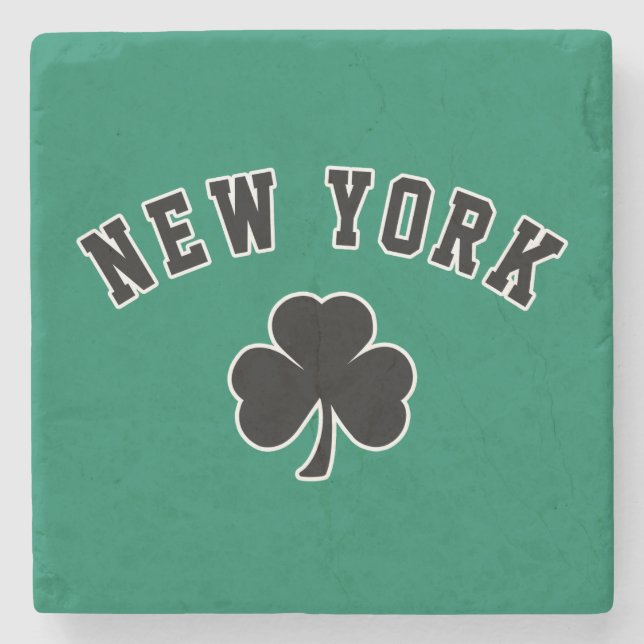 New York Irish Stone Coaster (Front)