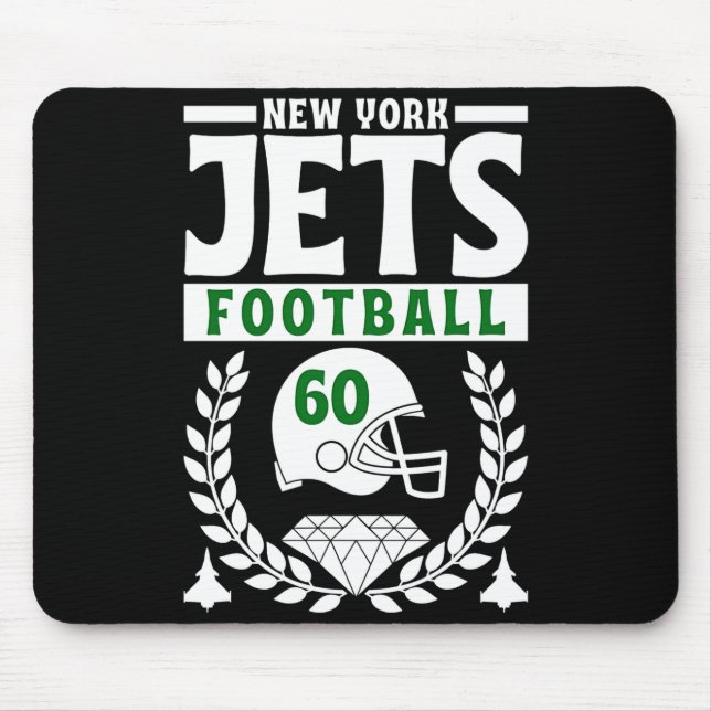 New York Jets 1960 American Edition  Mouse Pad (Front)