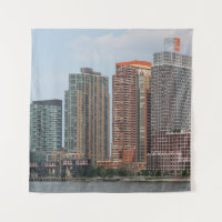 NEW YORK - JULY 5, 2015: Long Island City waterfr