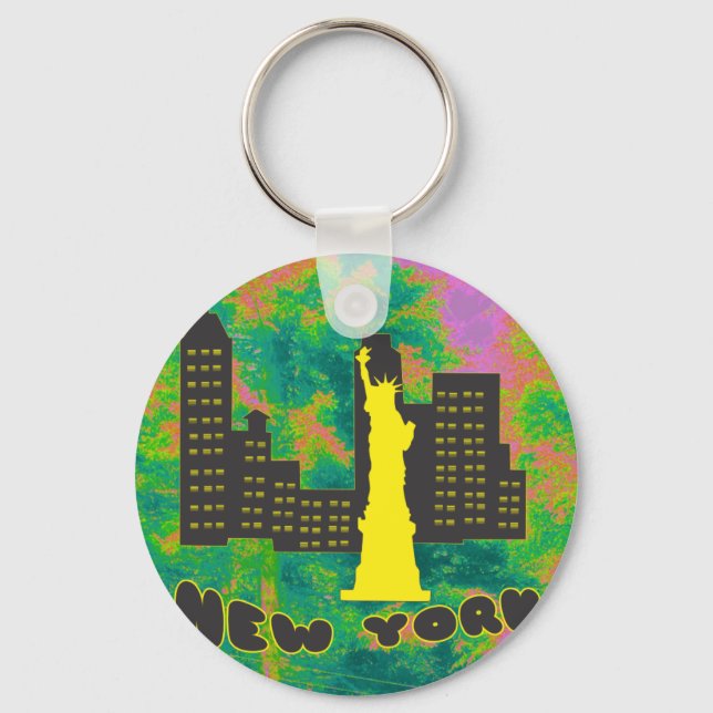 New York Key Ring (Front)