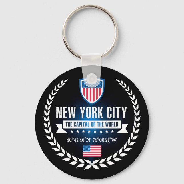 New York Key Ring (Front)
