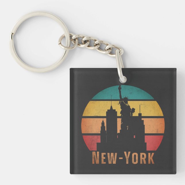 New York Key Ring (Front)