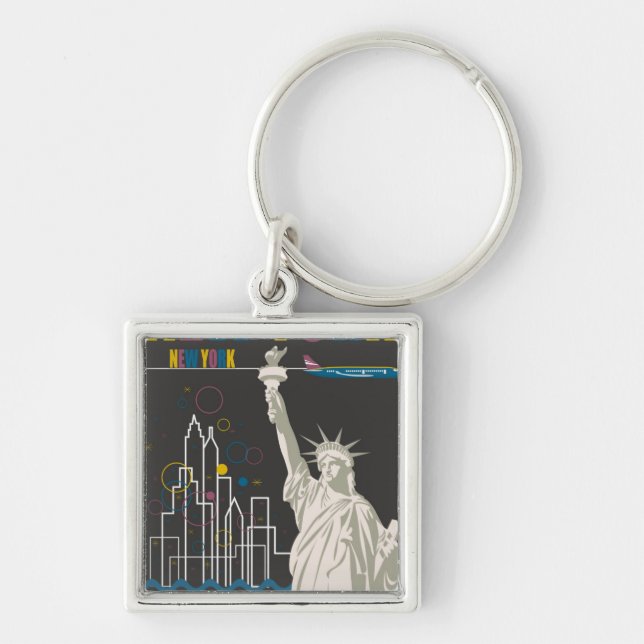 New York Keychain (Front)