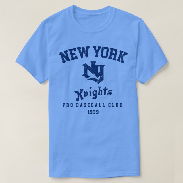New York Knights baseball Club T-Shirt (Design Front)